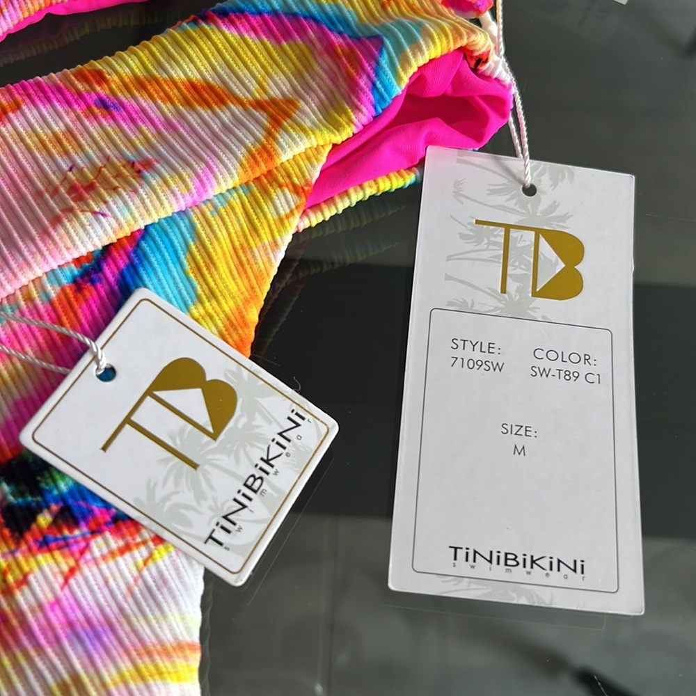 Colorful two piece bikini - Picture 7 of 7